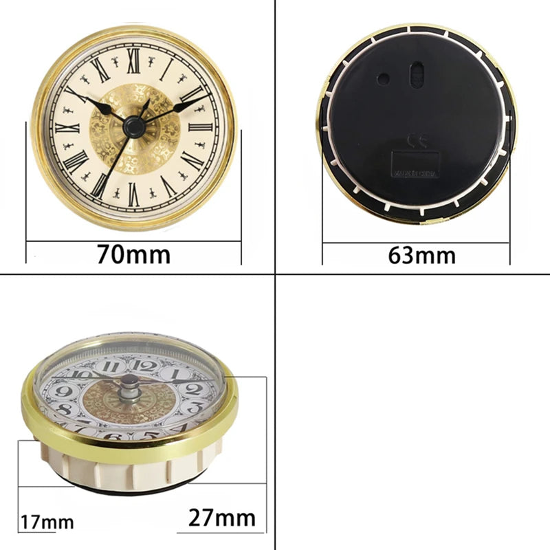 Clock Insert Quartz Clock Mechanism Built in Clock Classic Clock Craft Insert Clocks Movement DIY Table Clock