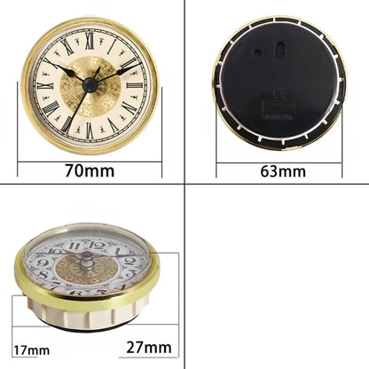 Clock Insert Quartz Clock Mechanism Built in Clock Classic Clock Craft Insert Clocks Movement DIY Table Clock
