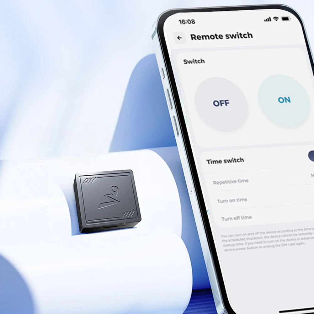 4G GPS Tracker with App Real Time Car Tracking Device Anti-Lost Recording Tracking Device for Cars Kids Pets