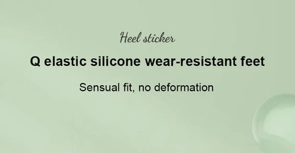 Heel Sticker Heel Protector for Shoes Anti Slip Heel Cushions Non-Slip Heel Inserts Silicone Shoe Backs Foot Care for Women Men
