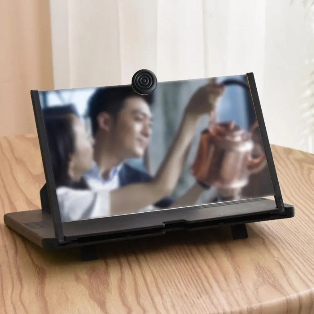 Phone Magnifying Glass  Useful 3D Mobile Phone Screen Magnifier Amplifier Stand  3 Colors Phone Screen Amplifier