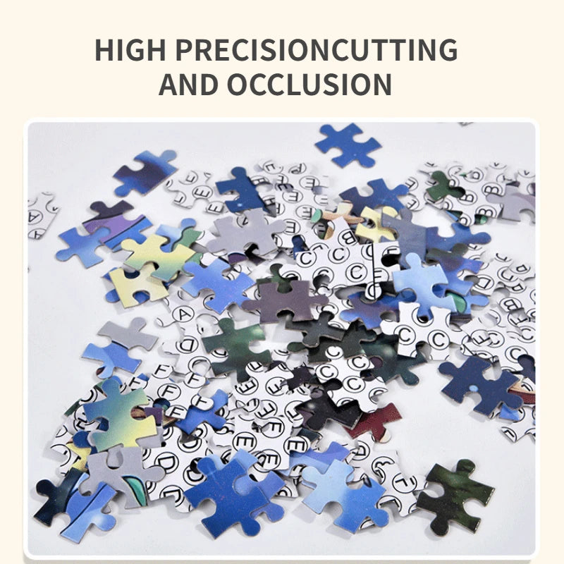 1000 Pieces Puzzle for Adult Planet Series Difficulty Decompression Games Educational Toys Christmas Gift Decorative Painting