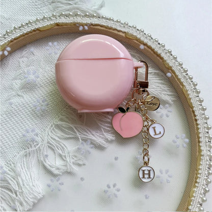 Cute Keyring Case for Lenovo HT38 Protective Cover Wireless Bluetooth Headphone Case for Lenovo HT38 Earbuds Cover