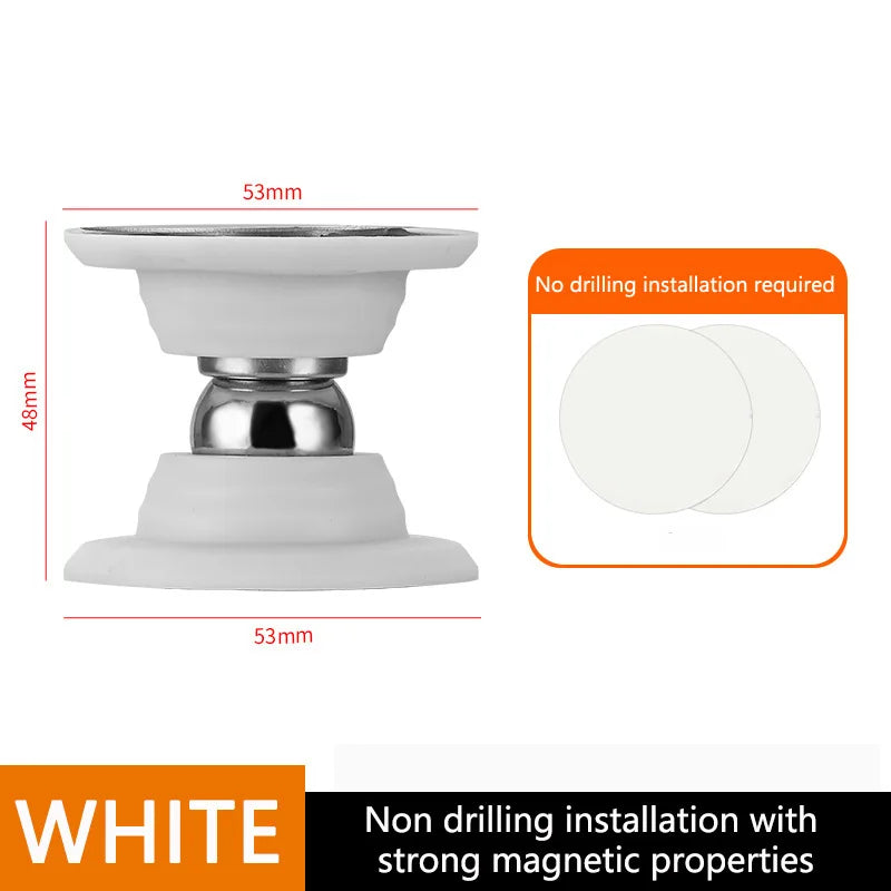 Rubber UFO magnetic door suction, indoor bedroom door, floor suction, door stopper, door handle protector