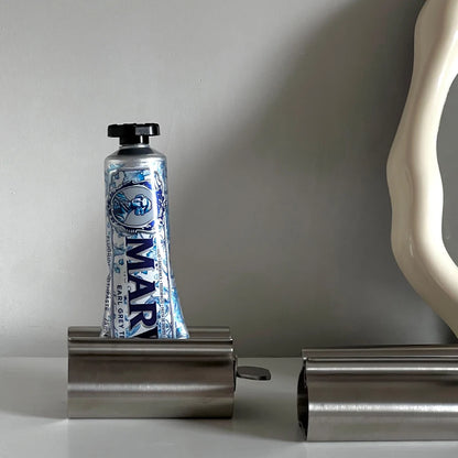 Stainless Steel Toothpaste Squeezers Manual Metal Toothpaste Dispenser Face Creams Rolling Press Bathroom Accessories