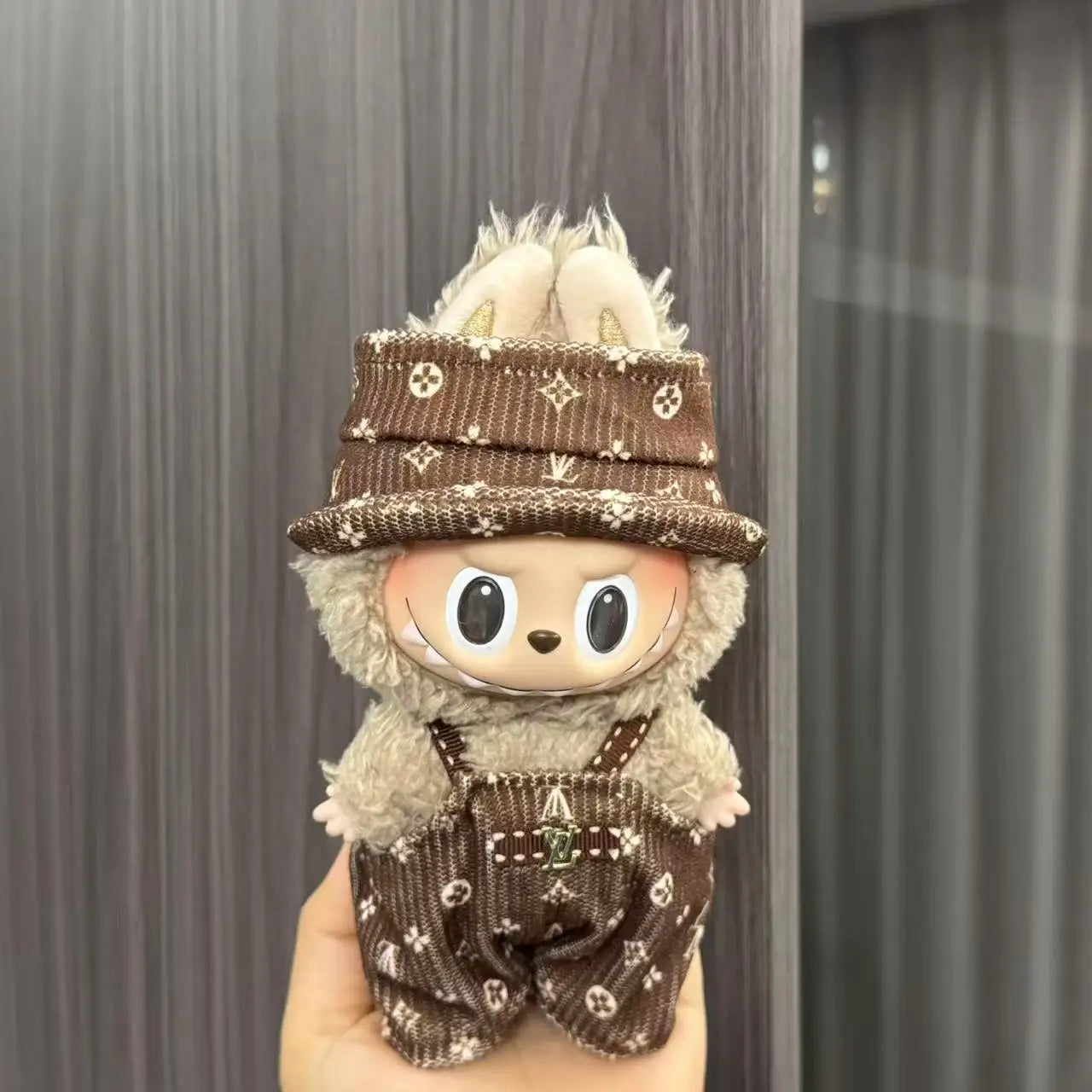 Labubu Doll Costume Set 15-17cm Cartoon Cute Dressing Up, Climbing Clothes Skirt Labubu Costume Accessories Replacement Props