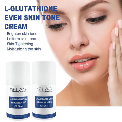 MELAO Glutathione Hyaluronic Acid Tone Up Cream Long lasting Hydrate moisture through Hyaluronic Acid