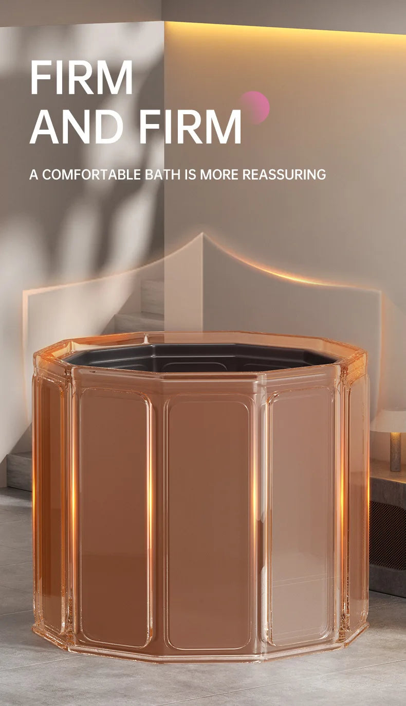 Portable Ice Bath Cold Bath Tub Ice Bath Tub for Athletes Cold Bath Plunge Tub Cold Plunge Bathtub for Shower