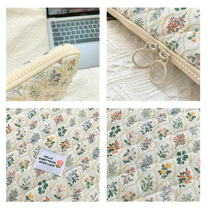 Computer Bag Portable Computer Cover Bag Zipper Cover Laptop Sleeve Case Computer Pocket Briefcase Compatible for 14 in Notebook