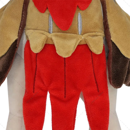 35cm Pokemon Plush Hisuian Decidueye Soft Stuffed Toys Anime Pocket Monster Doll Soft Stuffed Toys Children Kids Birthday Gift