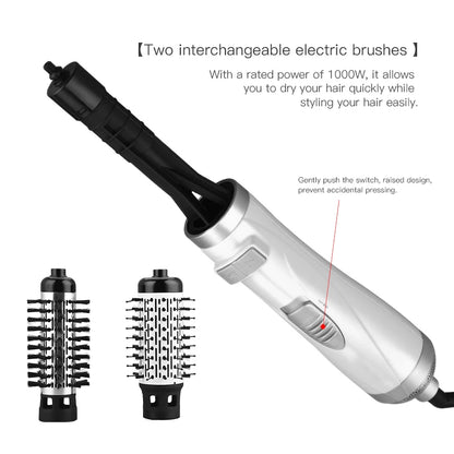 Automatic Rotating Hot Air Brush 2 In 1 360 Degree Curling Iron Hair Dryer Brush Hair Salon Equipment One Step Hair Dryer Comb