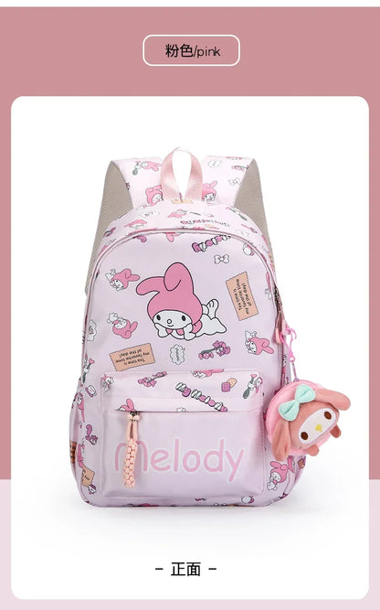 Fashion Student Backpack Cartoon Print Cute Large Capacity Backpack Fashion Student Backpack