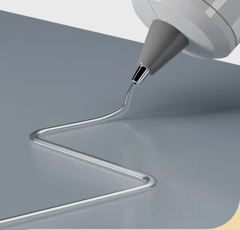 Mini Cordless Hot Melt Glue Gun, High Temperature Electric Repair Tool, DIY Power Tools, Plug-in Household, 10W, 80W, 7mm, 11mm