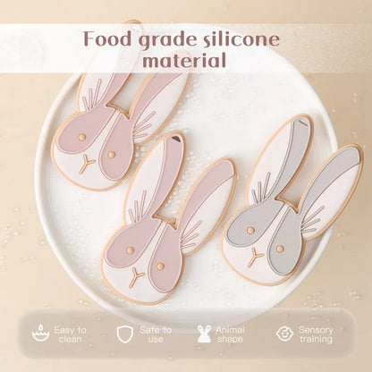 Baby Silicone Teethers Animal Food Grade Silicone Baby 0-12 Toys Silicone Teeth Grinding Stick Newborn Pacifier Accessories Toys