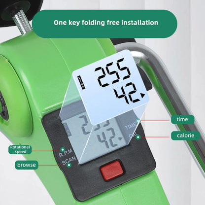 Pedals Exercise Bike Portable Mini Exercise Bike Bodybuilding Machine Elderly Rehabilitation Leg Arm Trainer Bicycle