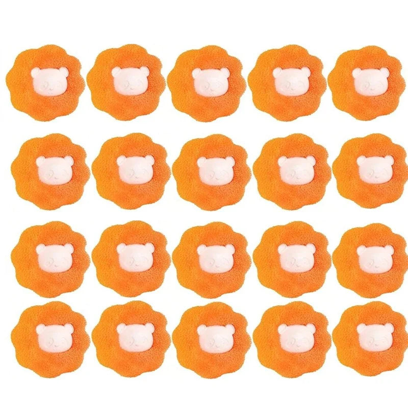 5/10/20pcs Sponge Laundry Ball Lint Remover for Clothing Washing Machine Cleaning Ball Cat Hair Remover Clothes Cleaning Roller