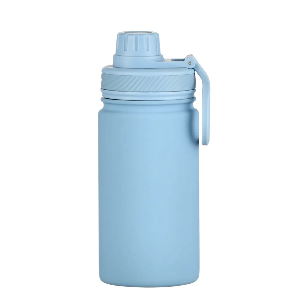 350ml Stainless Steel Sports Water Bottle, 316 Stainless Steel Sports Handle Cover, Outdoor Sports Insulated Thermos