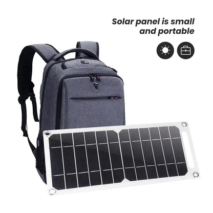 6WC USB Solar Panel Charging Outdoor Travel Camping Portable Charging Board Reusable Solar Charger Mobile Phone Charging