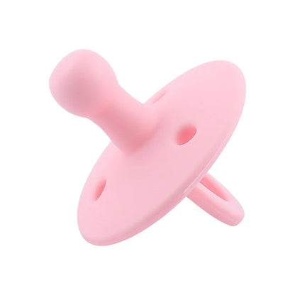 Baby Silicone Pacifier Newborn Infant Chewing Supplies Nipple Dummy Soft Teether Toy Food Grade Silicone Nursing Accessories