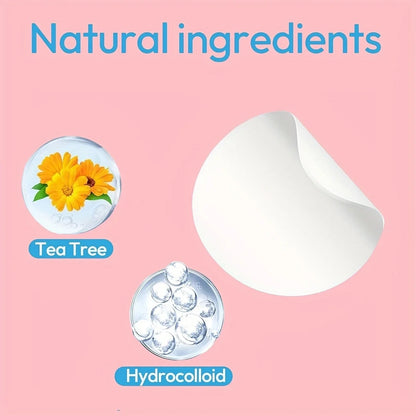 [Cute Pimple Patches] 20/100pcs Cute Cat Pimple Patches | Invisible, Blemish Covering, Hydrocolloid Patches