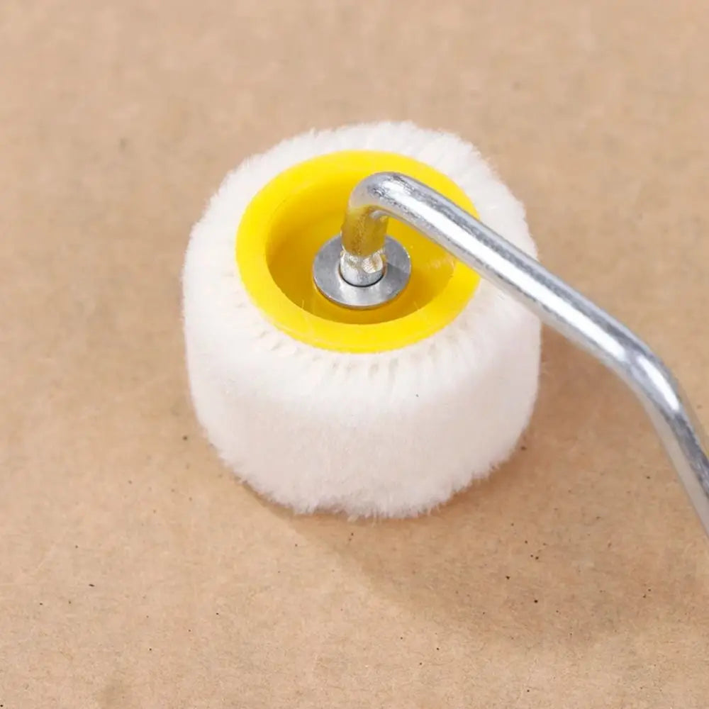 Plastic Mini Paint Rollers Wool Ergonomic Design Wool Roller Brush Durable Touch Up Trim Edge Trim Edge Brush Roller