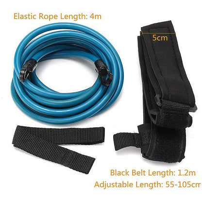 Swimming Belts Stationary Swim Trainer Swim in Place Resistance Bands Swimming Elastic Rope