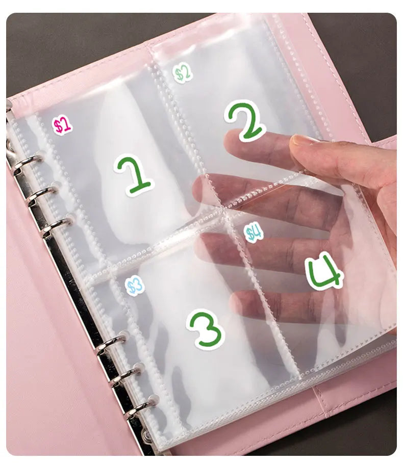 100 Envelope Cash Savings Challenge, Saving Challenge Envelop Book, Budget Envelope Financial Assistant, A5 Size Cash Binder