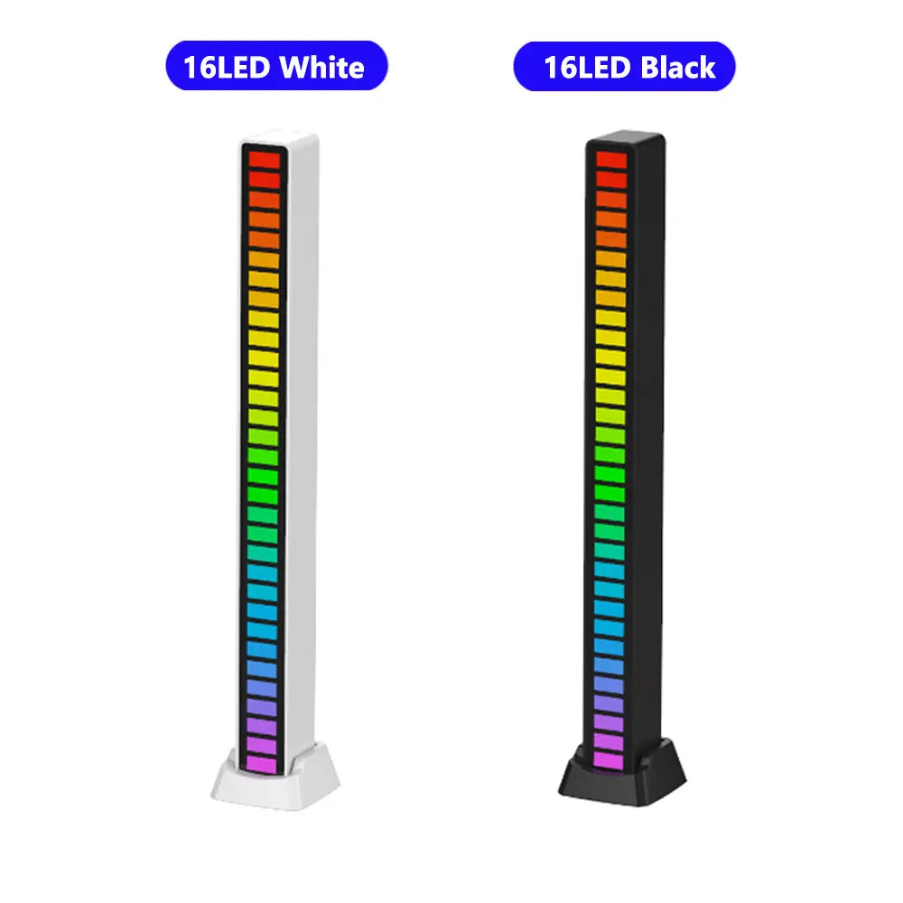 Smart LED Symphony Sound Control Pickup Light RGB Music Rhythm Ambient Lamp With App Control For TV Compute Gaming Desktop Decor