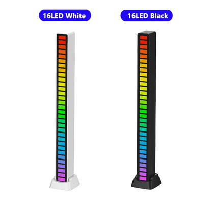 Smart LED Symphony Sound Control Pickup Light RGB Music Rhythm Ambient Lamp With App Control For TV Compute Gaming Desktop Decor