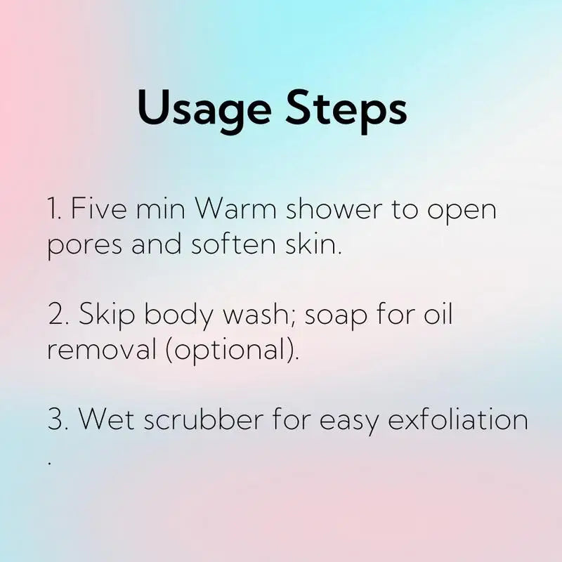 4 Counts Shower and Bath Tool for Massage and Removing Dead Skin，Gentle Exfoliating and Deep Cleansing Body Scrubber