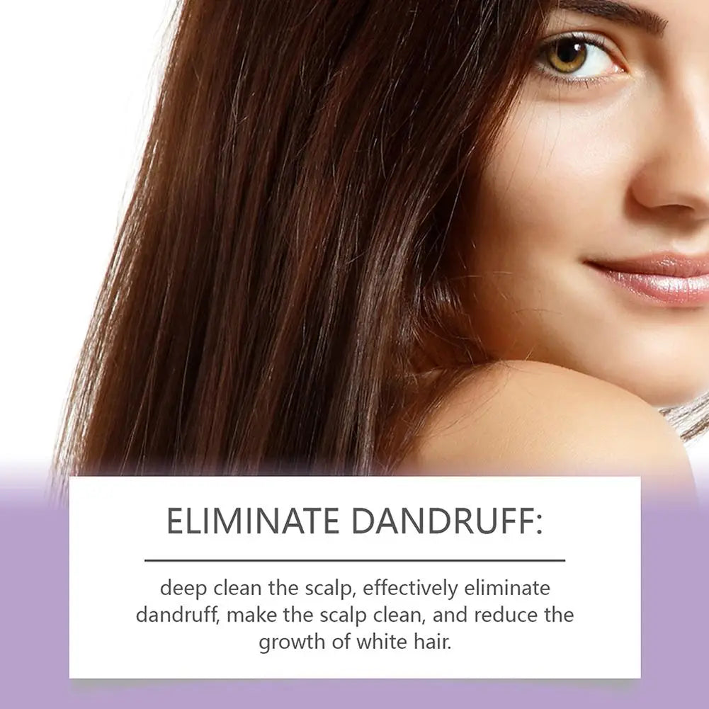 Hair Serum Butterfly Pea Flower,coconut Oil,centella Hair Oil Nourishing Scalp Treatment Anti-Frizz Repair Damage Hair Care