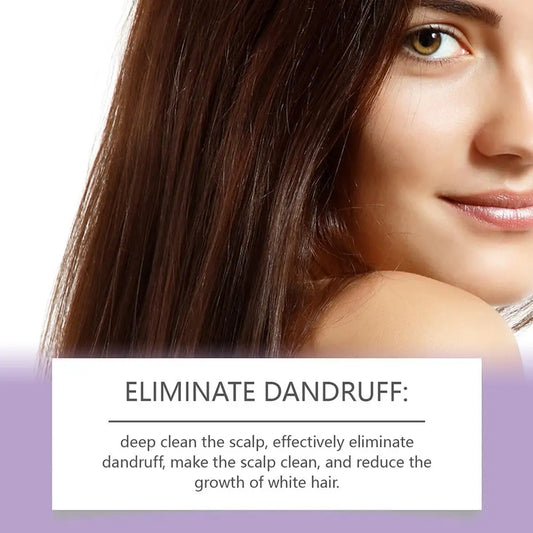 Hair Serum Butterfly Pea Flower,coconut Oil,centella Hair Oil Nourishing Scalp Treatment Anti-Frizz Repair Damage Hair Care