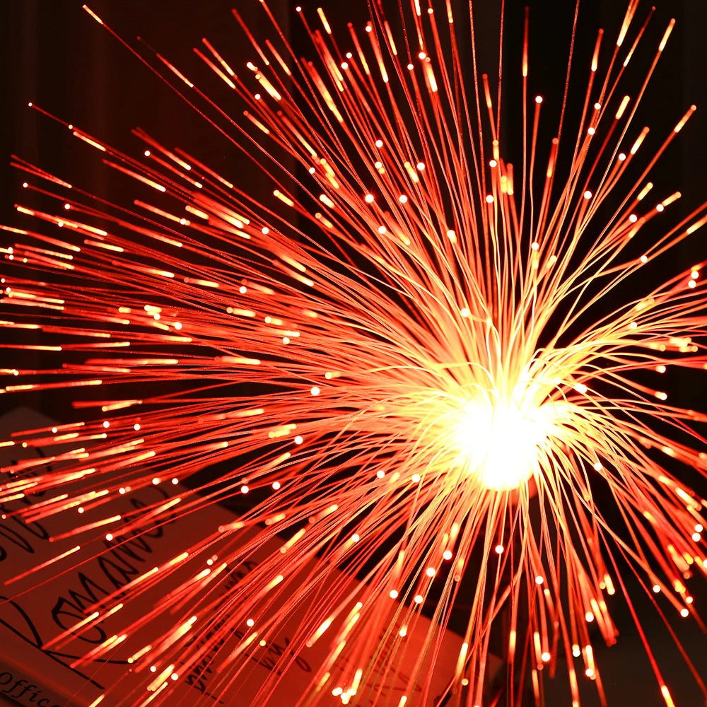 LED Fiber Light Colorful Optic Lamp Party Energy-Saving LED Night Light Atmosphere Lamp Wedding Party Decorative Light