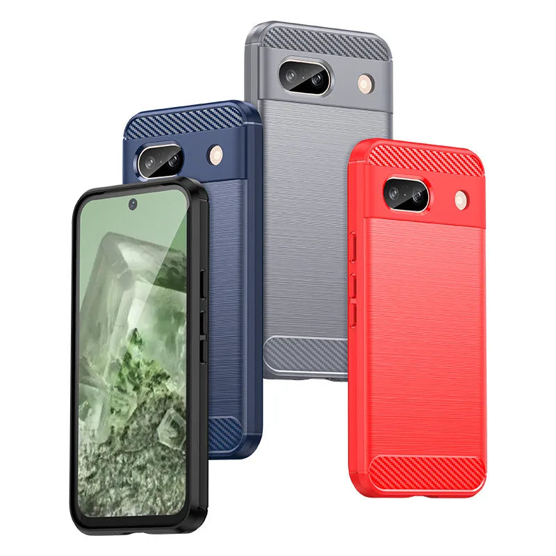 For Google Pixel 8A Case Google Pixel 6 7 8 Pro 5A 6A 7A 8A Cover Shockproof Soft Silicone Protective Bumper For Google Pixel 8A