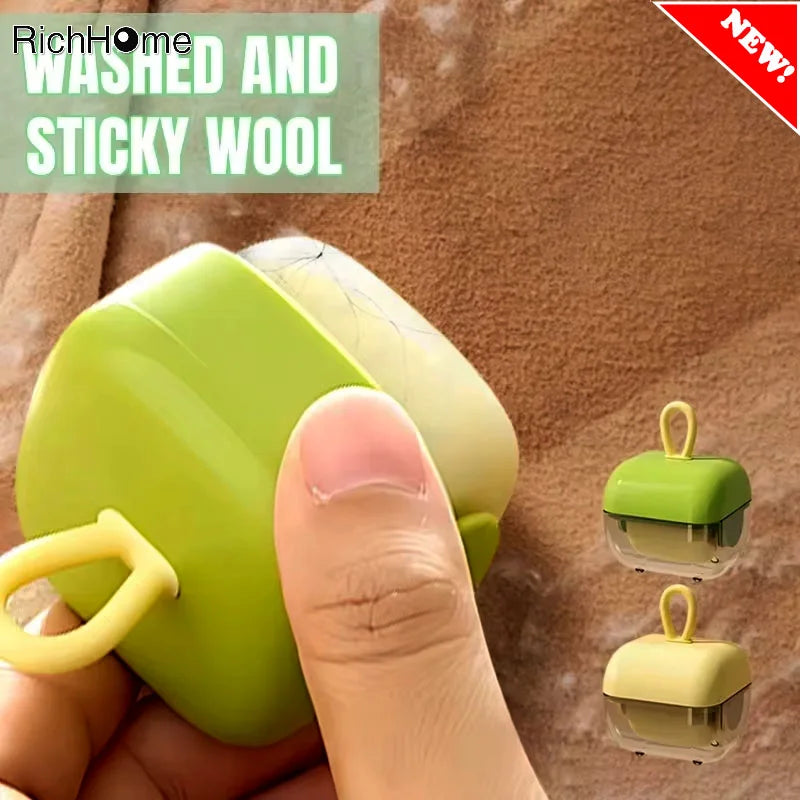 Strong Adhesive Mini Lint Roller Reusable Hair Sticking Machine for Clothes Washable Pets Furniture Clean Time-Saver Hair Sticky