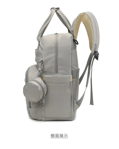 Mom Dad Backpack with Changing Pads Pacifier Bag Hooks for Stroller Maternity Mom Bag for Baby Accessories Diaper Bag