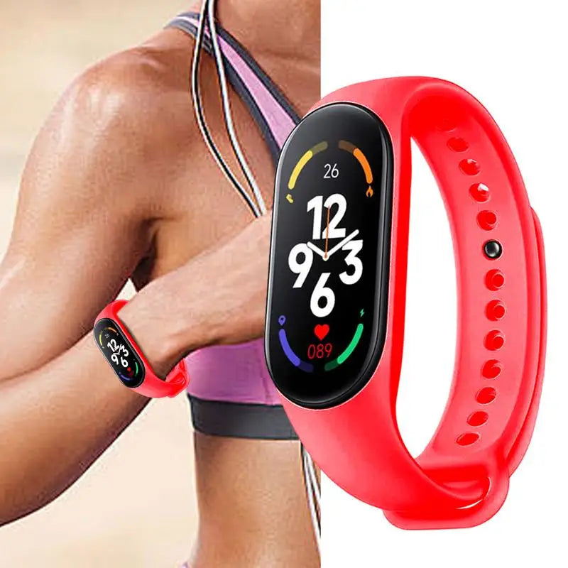 M7 Activity Fitness Trackers Fitness Tracker Watch Smart Watch With Blood Pressure Monitor Sleep Tracker Smart Watch for Weather