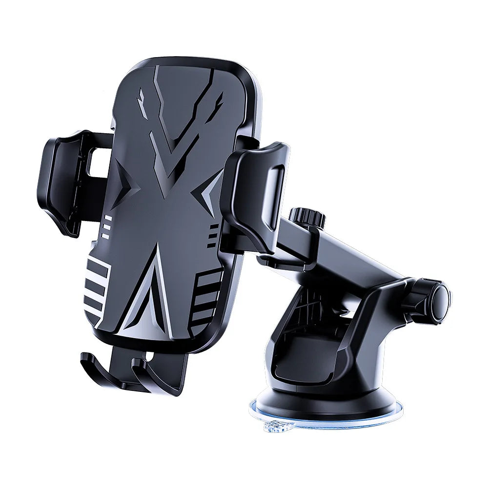 Cell Phone Holder for Car Phone Mount Dashboard Windshield Car Phone Holder Anti-Shake Stabilizer Phone Car Holder