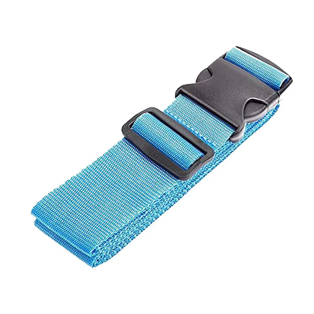 Luggage Safe Straps One Word Luggage Buckle Strap Baggage Packing Belts Adjustable Travel Accessories