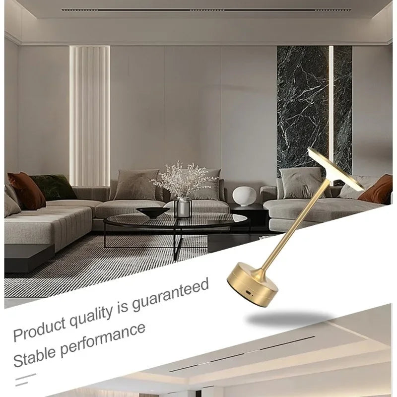 Decorative desk lamp bar bedroom camping ambient light study bedside eye protection led creative gift night light