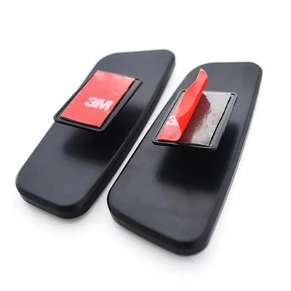 2Pcs/Set Car Rearview Mirror Car Reversing Auxiliary Mirror Rectangular Curved Blind Spot Mirror
