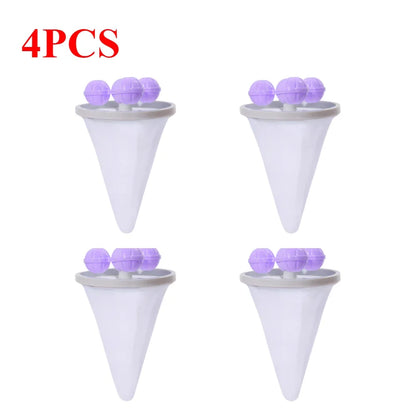 1-10pcs Washing Machine Filter Net Floating Lint Filter Mesh Bag Reusable Pet Hair Catcher Remover Laundry Cleaning Tool