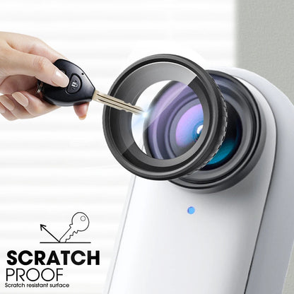 Upgrade Camera Lens Protectors for Insta360 GO 3S Tempered Glass Camera Films Lens Guard Action Video Cameras Accessories