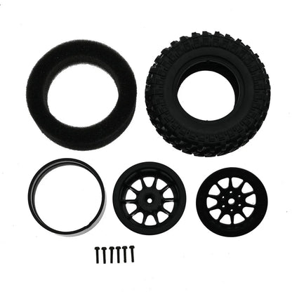 MN D90 MN98 MN99S MN82 WPL C14 C24 C34 B14 B24 70mm Tire Tyres Wheel RC Car Upgrades Parts Accessories