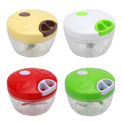 Hand Chopper Mincer Slicer Shredder Multifunction Manual Rope Food Processor Garlic Onion Slicer Cutter