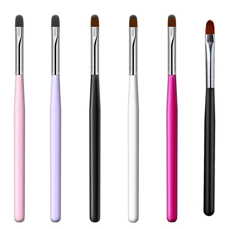 1-9PCS Nails Art Brush Pen 3D Tips Pattern Phototherapy Acrylic UV Gel Extension Builder Coating Painting Pen DIY Manicure Tools