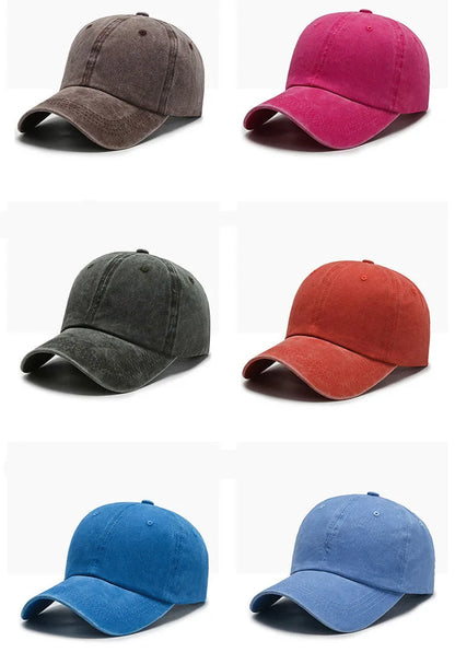 Fashion Solid Baseball Caps for Men Cap Streetwear Style Women Hat Snapback Casual Cap Casquette Dad Hat Hip Hop Cap