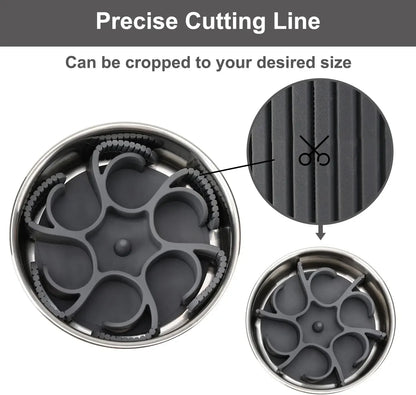 Dog Slow Feeder Bowls Silicone Spiral Pet Food Feeder Insert to Slow Down Eating for Large Medium Small Breed Dogs