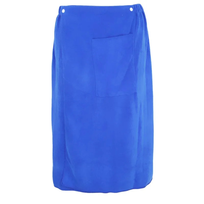 New Fashion Man Towel Wearable Polyester Fibre Bath Towel With Pocket Soft Swimming Beach Bath Towel Bathroom Home Accessories