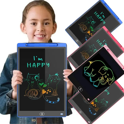 8.5 Inch LCD Colorful Writing Tablet,Reusable Teacher Educational Kids Digital Drawing Tablet Handwriting Pads